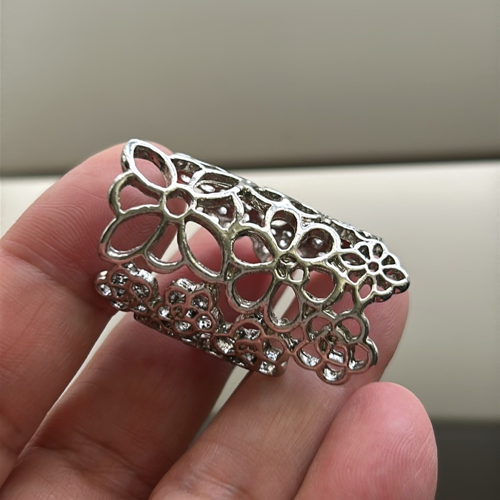 Flower Open Ring - image 4